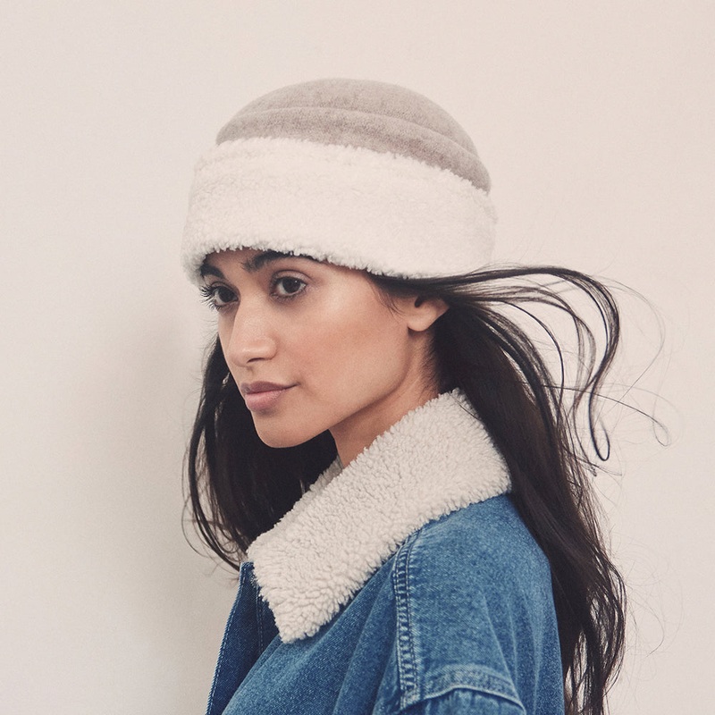 Seeberger Hats Boiled Virgin Wool Winter Hat – Sand-Off White 1-Size