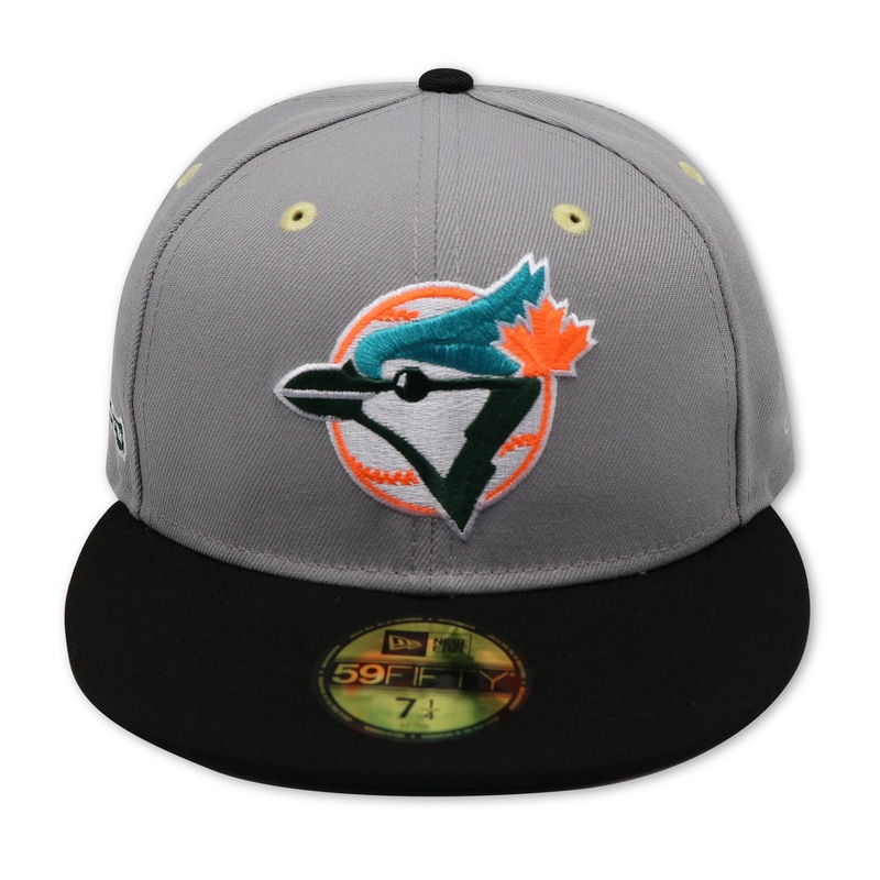 TORONTO BLUEJAYS (10TH ANN)  NEW ERA 59FIFTY FITTED (AQUA UNDER VISOR) 67/8