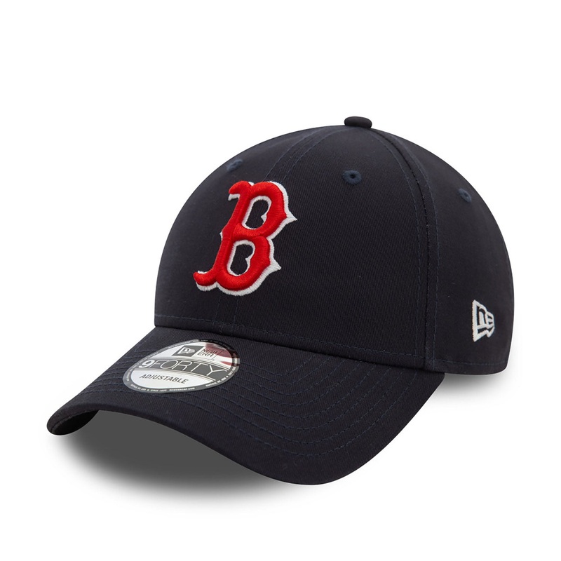 Boston Red Sox 9FORTY MLB Side Patch Navy Cap One Size