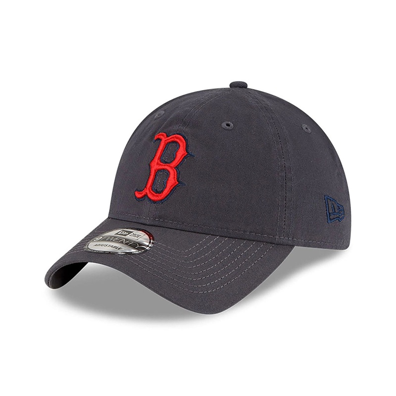 Boston Red Sox MLB Core Classic Dark Grey 9TWENTY Adjustable Cap OSFM
