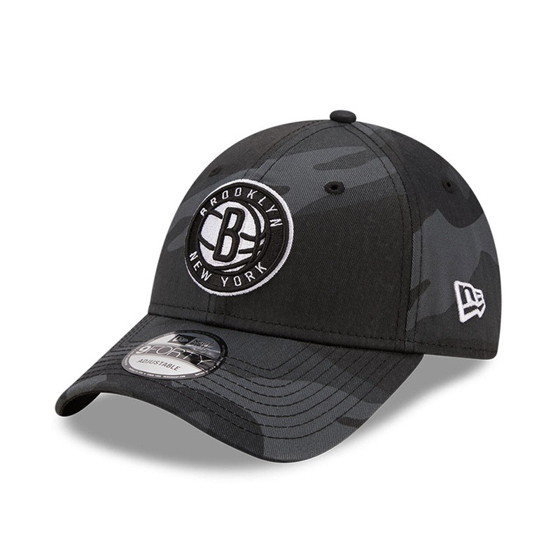 Brooklyn Nets 9FORTY NBA Camo Cap One Size