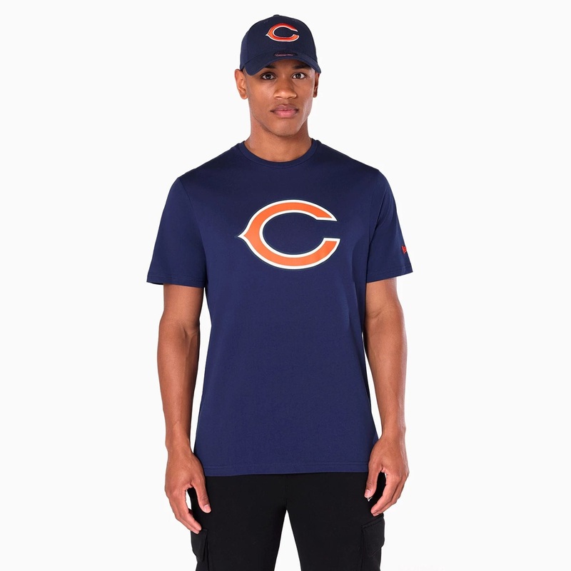 Chicago Bears NFL Navy T-Shirt XS