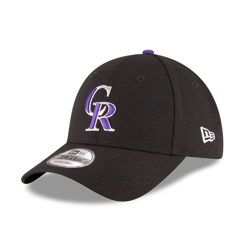 Colorado Rockies The League Black 9FORTY Cap OSFA