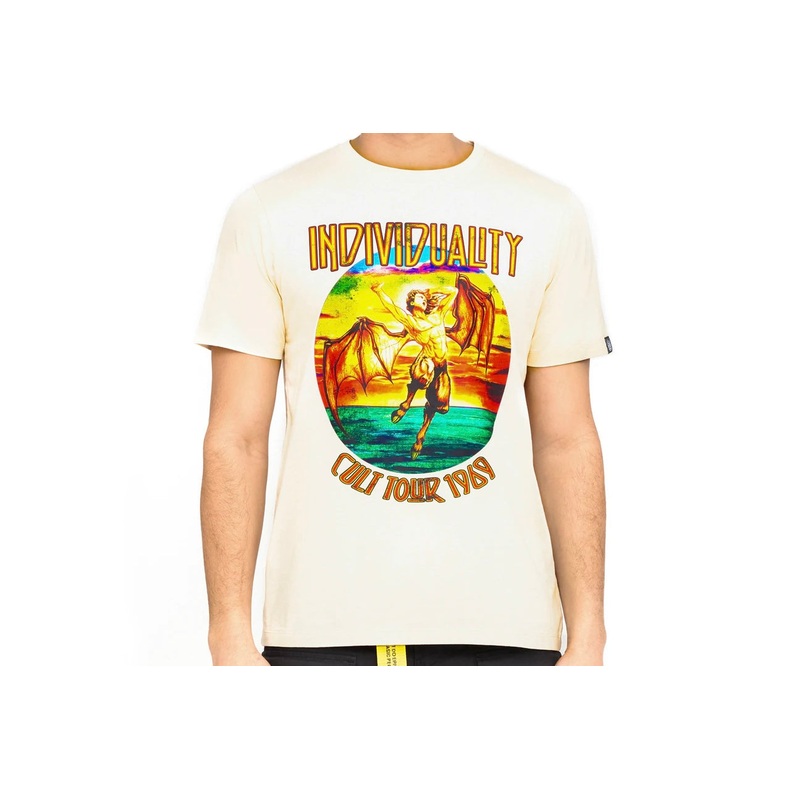 CULT TOUR CREAM TEE S