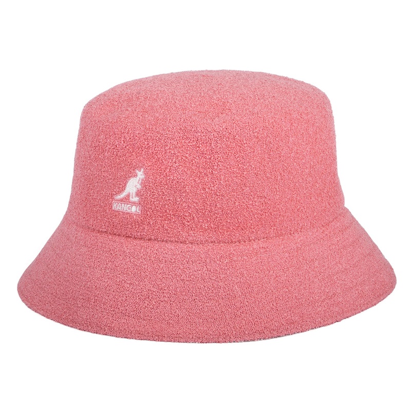 Kangol Bermuda Bucket Hat – Bubblegum Pink S