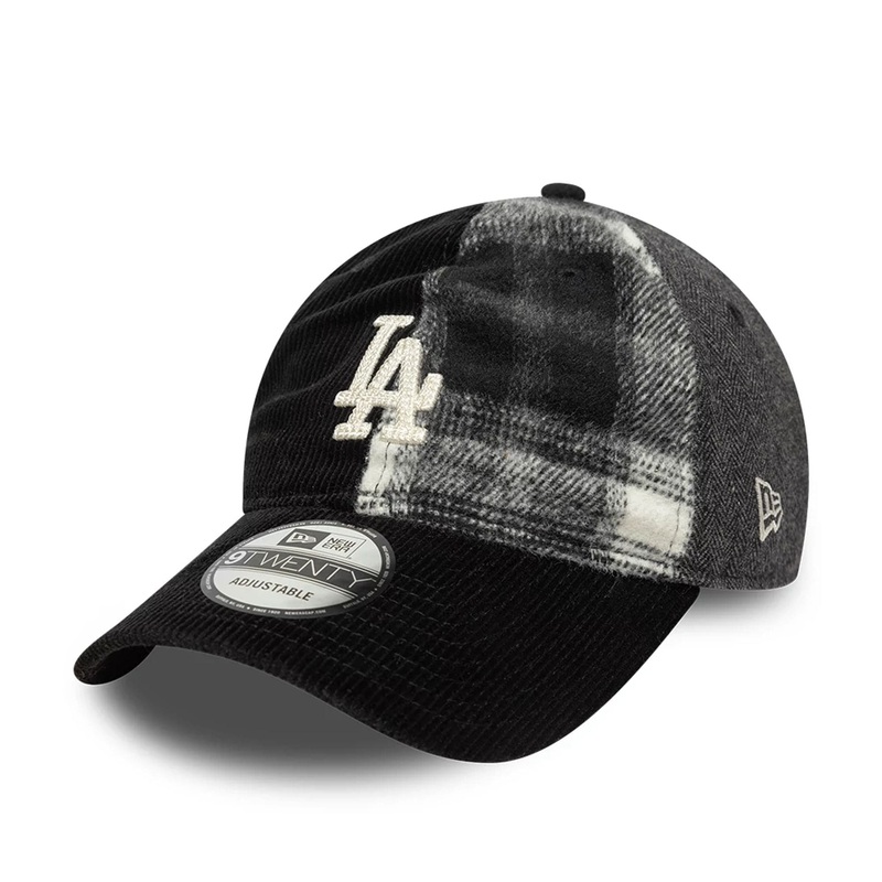 LA Dodgers MLB Contrast Black 9TWENTY Adjustable Cap OSFM
