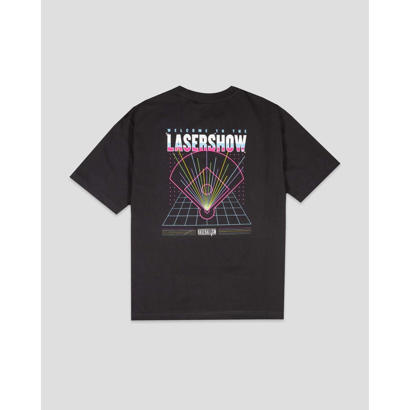 Laser Show – Pima Cotton T-Shirt Small