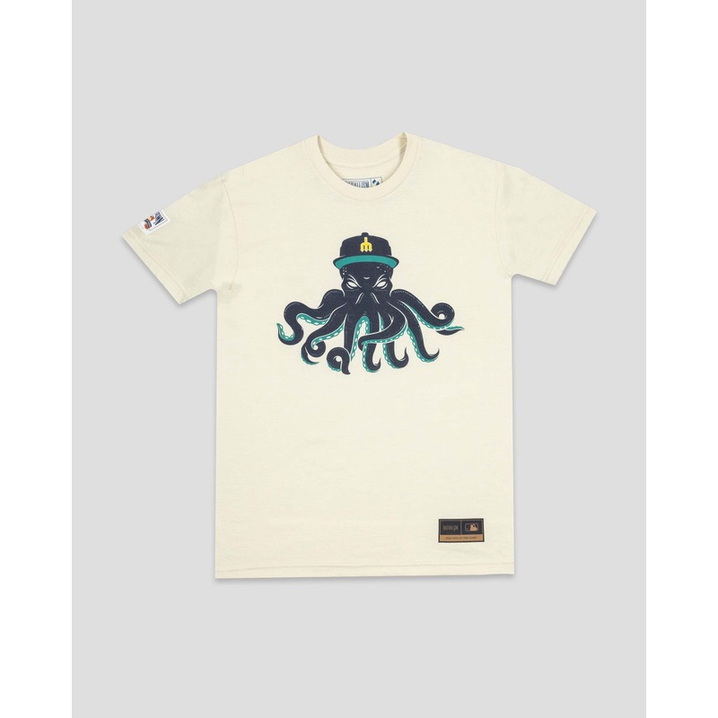 Mariners Monster T-Shirt (Cream)  – Seattle Mariners Small