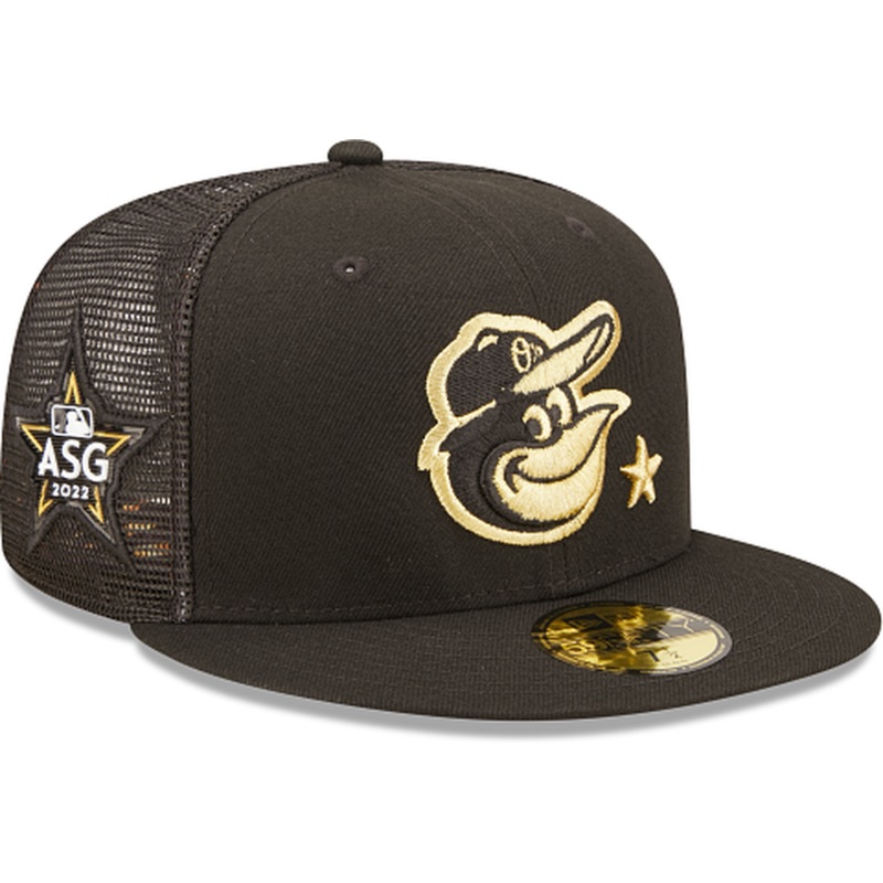 New Era  Baltimore Orioles 2022 All-Star Game Black/Gold 59FIFTY Fitted Hat