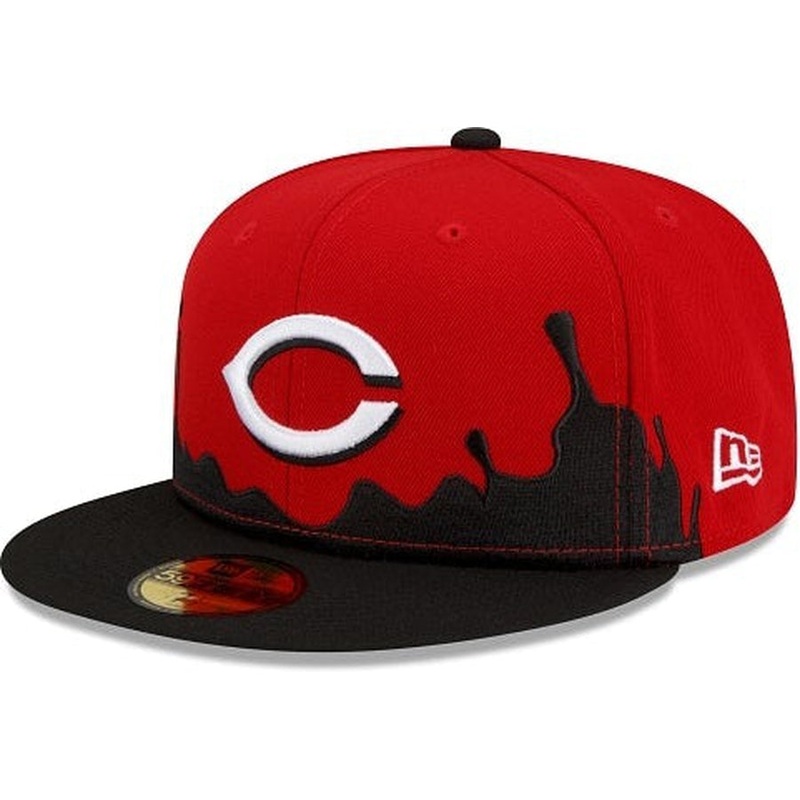 New Era Cincinnati Reds Drip Front 59fifty Fitted Hat