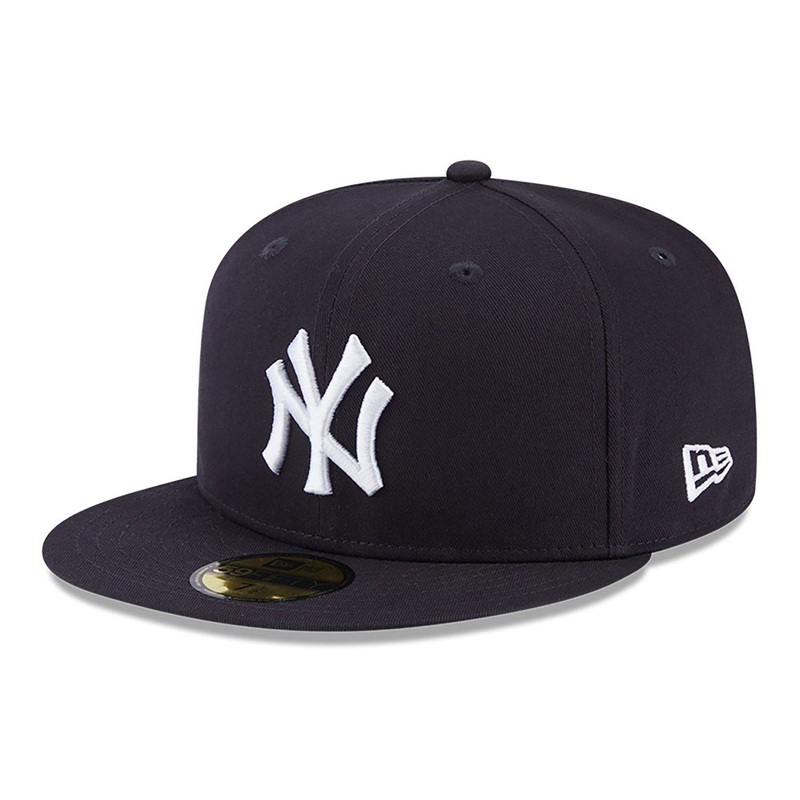 New York Yankees 59FIFTY Team Side Patch Navy Cap 6-7/8