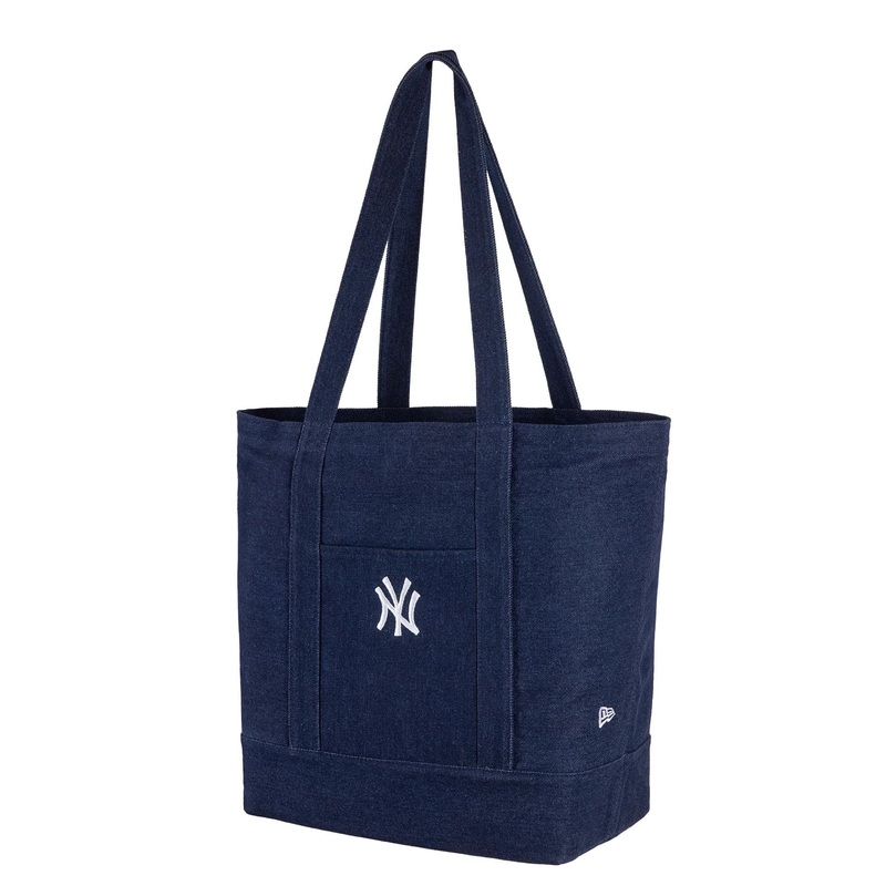 New York Yankees MLB Denim Dark Blue Tote Bag OSFM