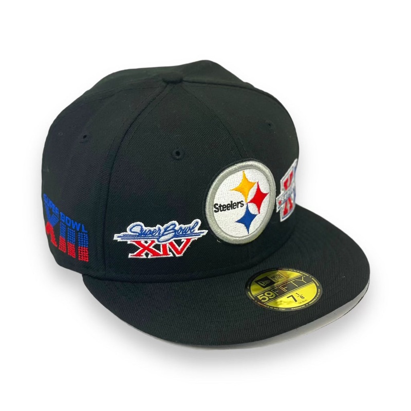 PITTSBURGH STEELERS (6X CHAMPIONS) NEW ERA 59FIFTY FITTED 67/8