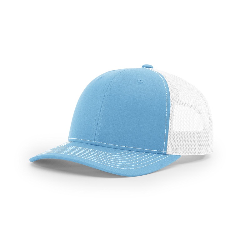 Richardson 112 Trucker – Light Blue/White Adjustable