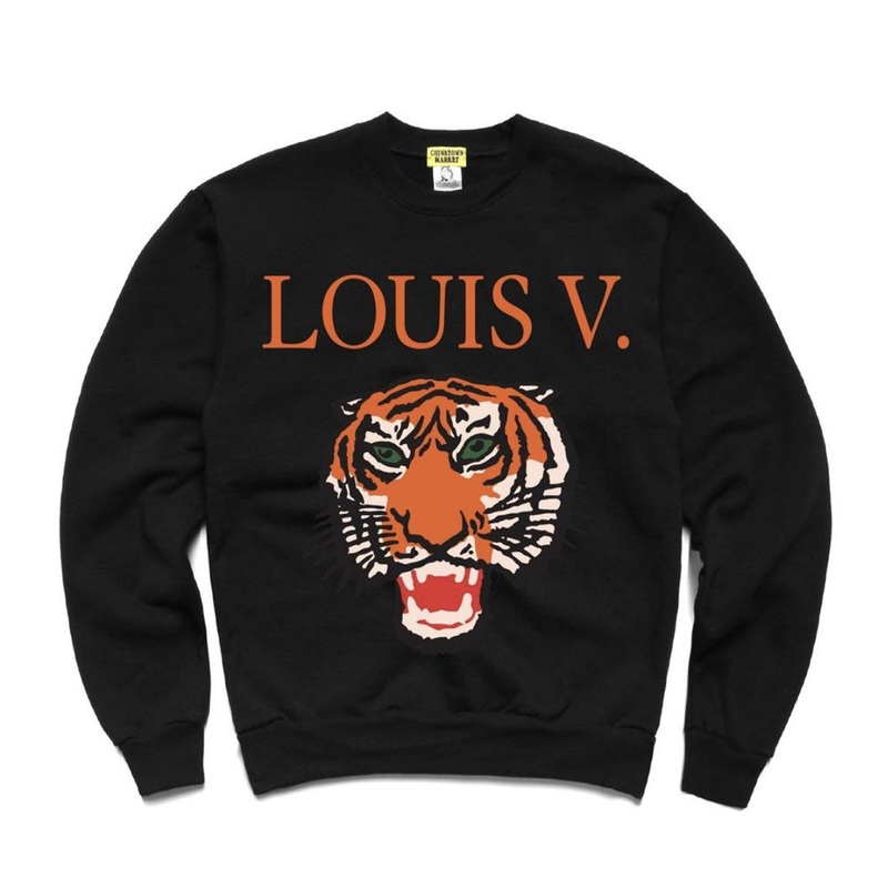 Chinatown Market TIGER CREWNECK (Black) m