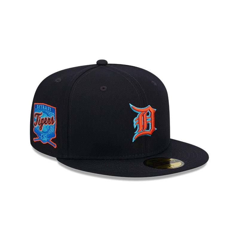 Detroit Tigers New Era 2023 MLB Father’s Day On-Field 59FIFTY Fitted Hat – Navy 6 7/8