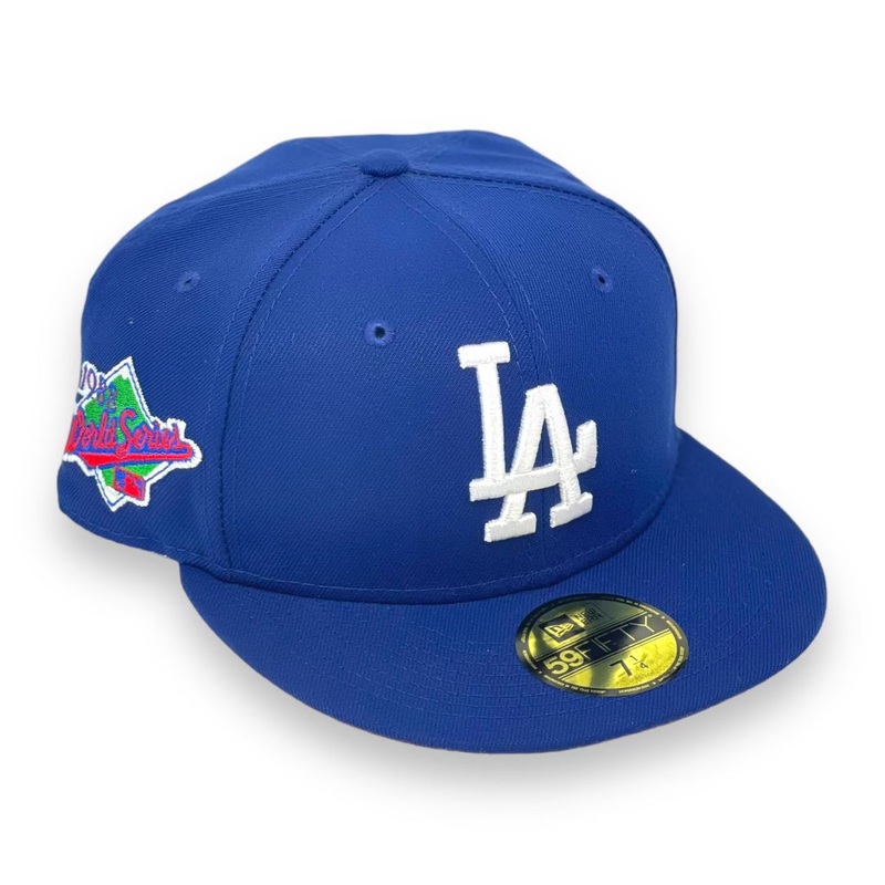 LOS ANGELES DODGERS “1988 WS X 1980 ASG” NEW ERA 59FIFTY FITTED (RED UNDER VISOR) 67/8