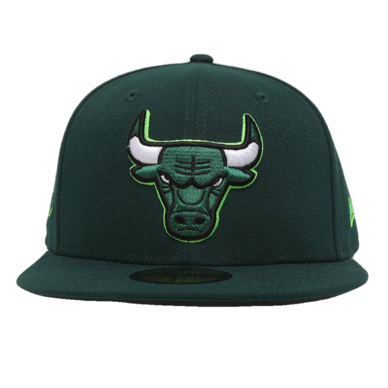 New Era Chicago Bulls ‘Christmas Tree’ Green 59FIFTY Fitted Hat