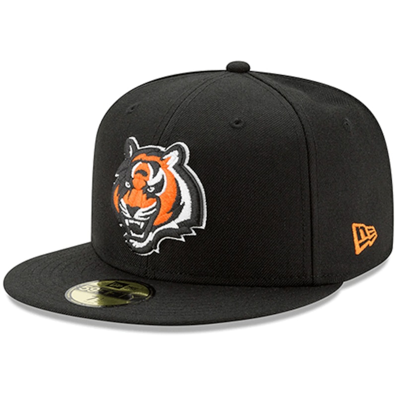 New Era Cincinnati Bengals Omaha Logo 59Fifty Fitted Hat