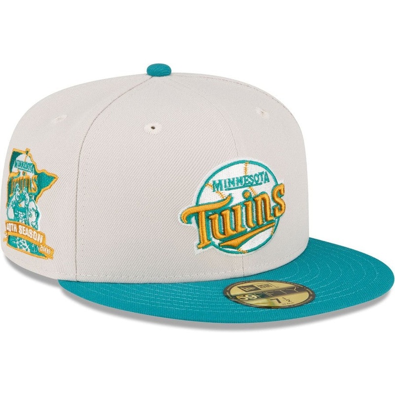New Era Just Caps Cadet Blue Minnesota Twins 2023 59FIFTY Fitted Hat