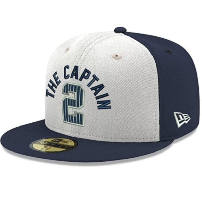 New Era New York Yankees Navy/White Derek Jeter “The Captain” #2 59FIFTY Fitted Hat
