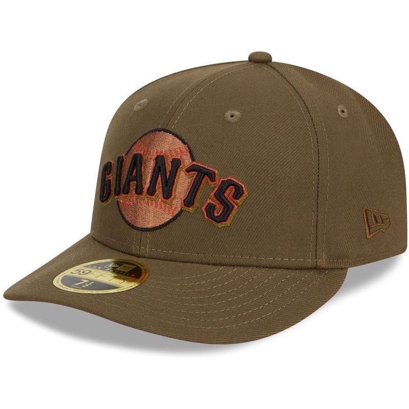 New Era San Francisco Giants Rustic Fall Low Profile 2023 59FIFTY Fitted Hat