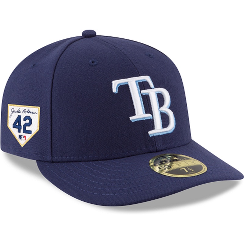 New Era Tampa Bay Rays Jackie Robinson Day 2023 Low Profile 59FIFTY Fitted Hat
