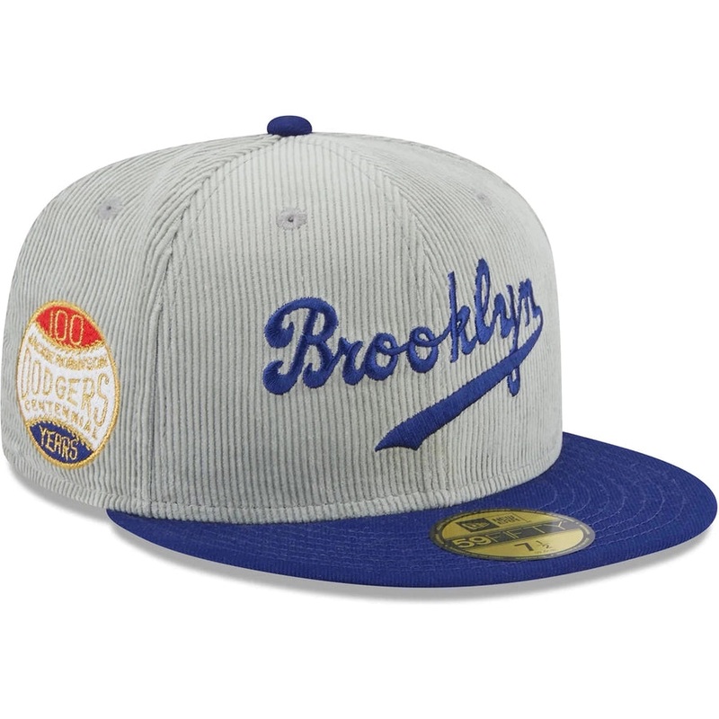 New Era x Lids HD Brooklyn Dodgers Cord Script 2023 59FIFTY Fitted Cap