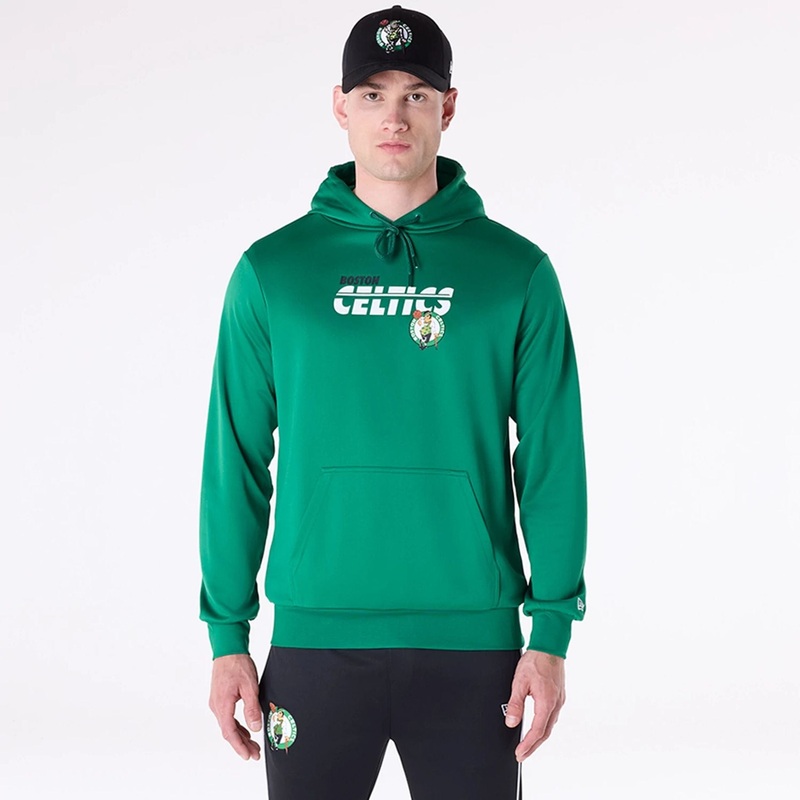 Boston Celtics NBA Essentials Green Pullover Hoodie XS
