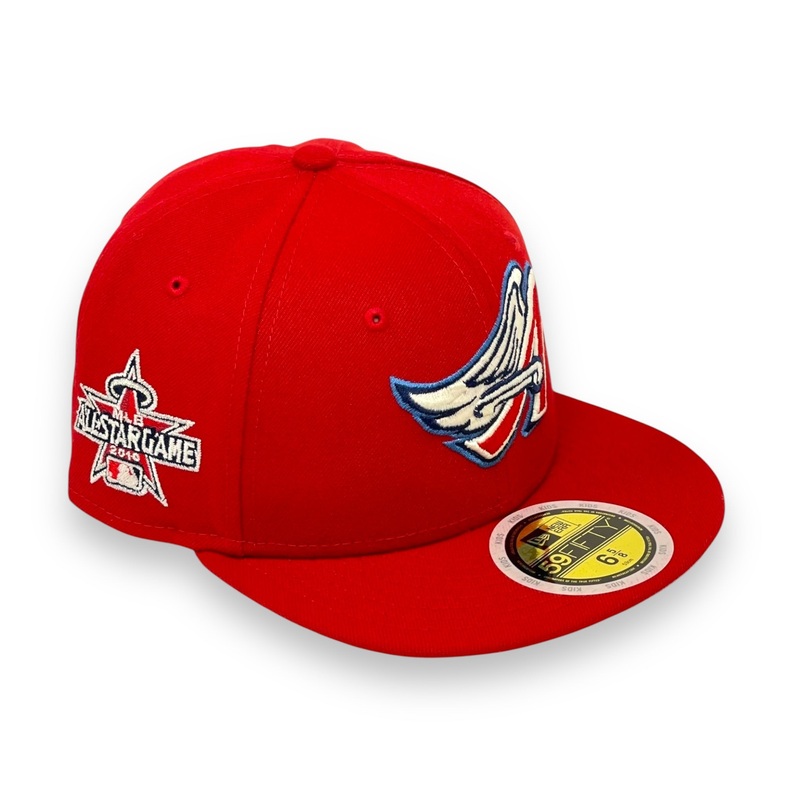 “KIDS” ANAHIEM ANGELS (RED)( 2010 ASG) NEW ERA 59FIFTY FITTED 63/8