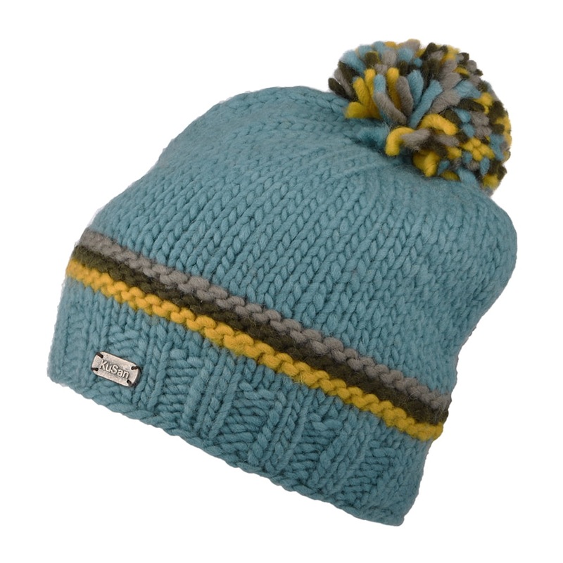 Kusan Multi Bobble Hat – Aqua 1-Size