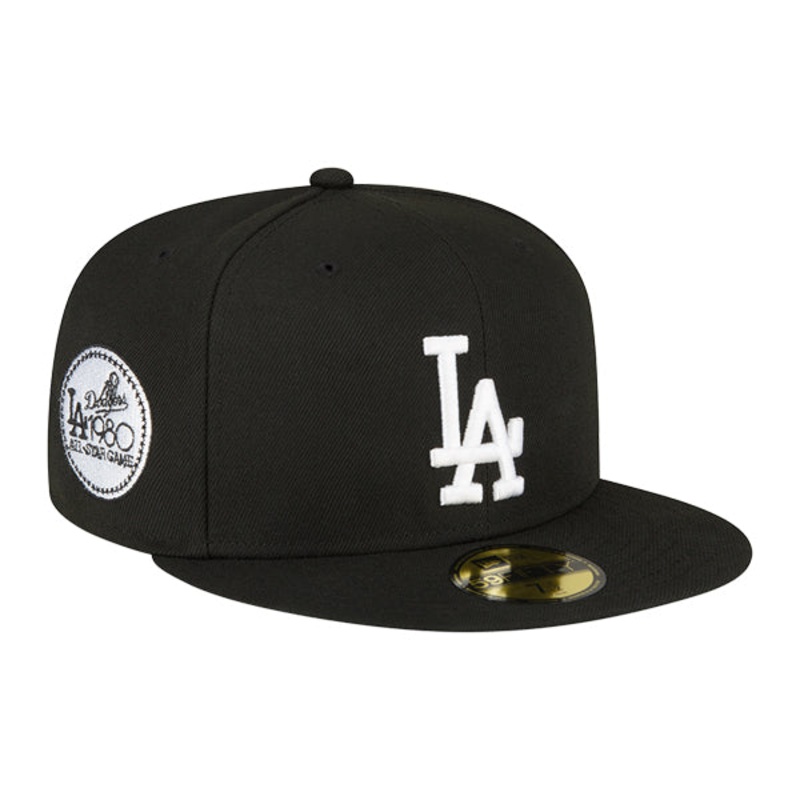 Los Angeles Dodges New Era 1980 All-Star Game Exclusive 59Fifty Fitted Hat -Black/White 7
