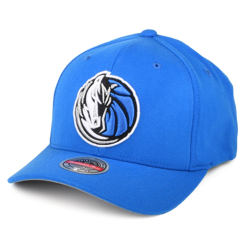 Mitchell & Ness Dallas Mavericks Snapback Cap – NBA Team Ground Stretch – Blue Adjustable