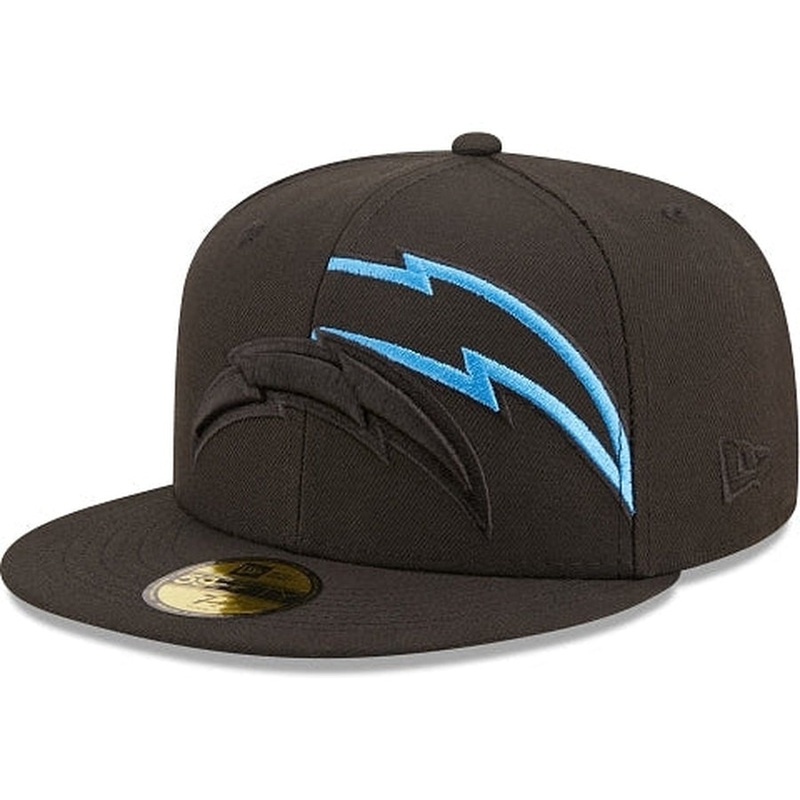 New Era Los Angeles Chargers Logo Feature 2022 59FIFTY  Fitted Hat