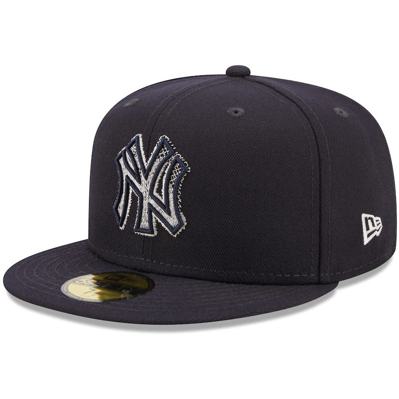 New Era Navy New York Yankees Scored 59FIFTY Fitted Hat