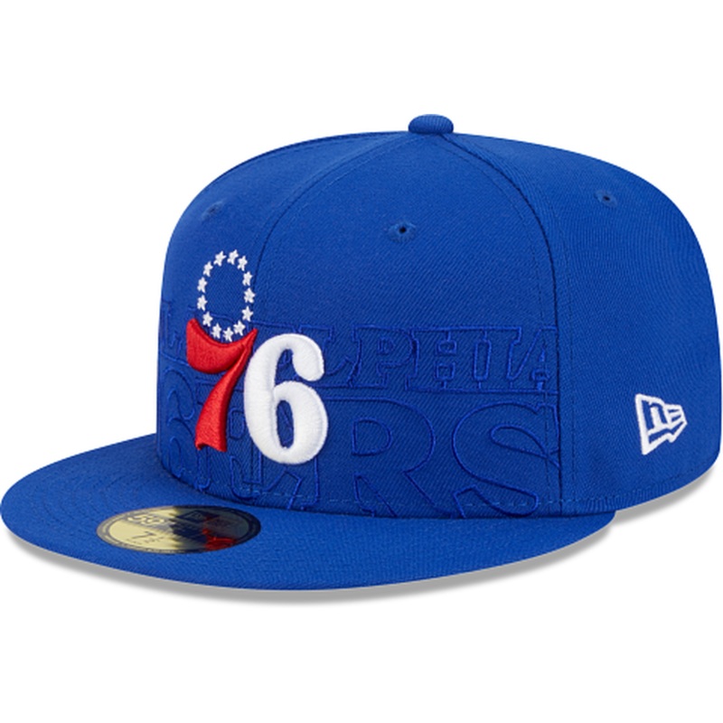 New Era Philadelphia 76ers NBA Authentics 2023 Draft 59FIFTY Fitted Hat