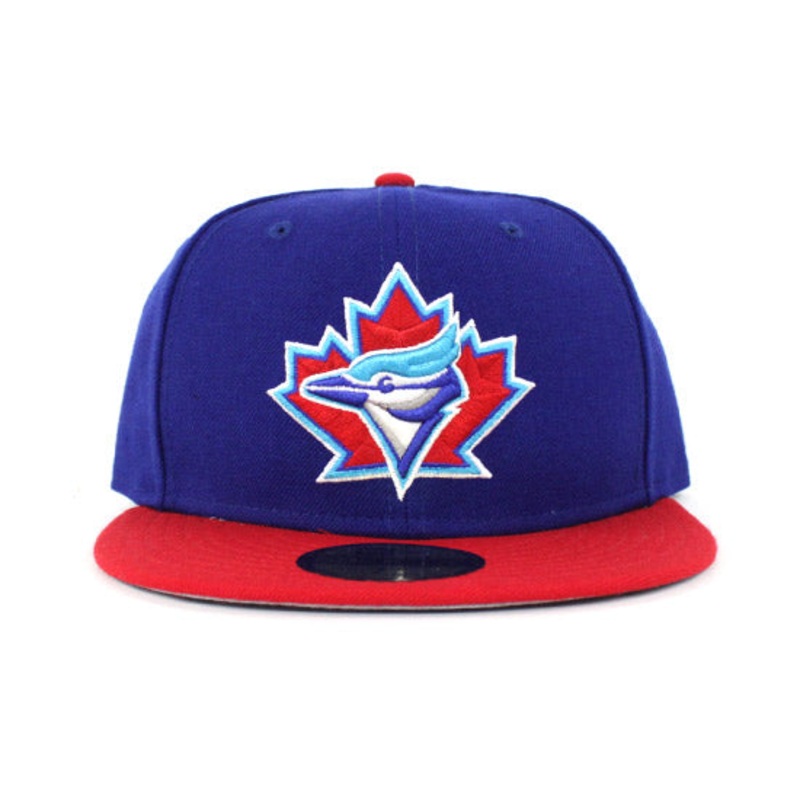 Toronto Blue Jays 59fifty New Era Fitted Hat (Alt 1999 Gray Under Brim) 7 1/8
