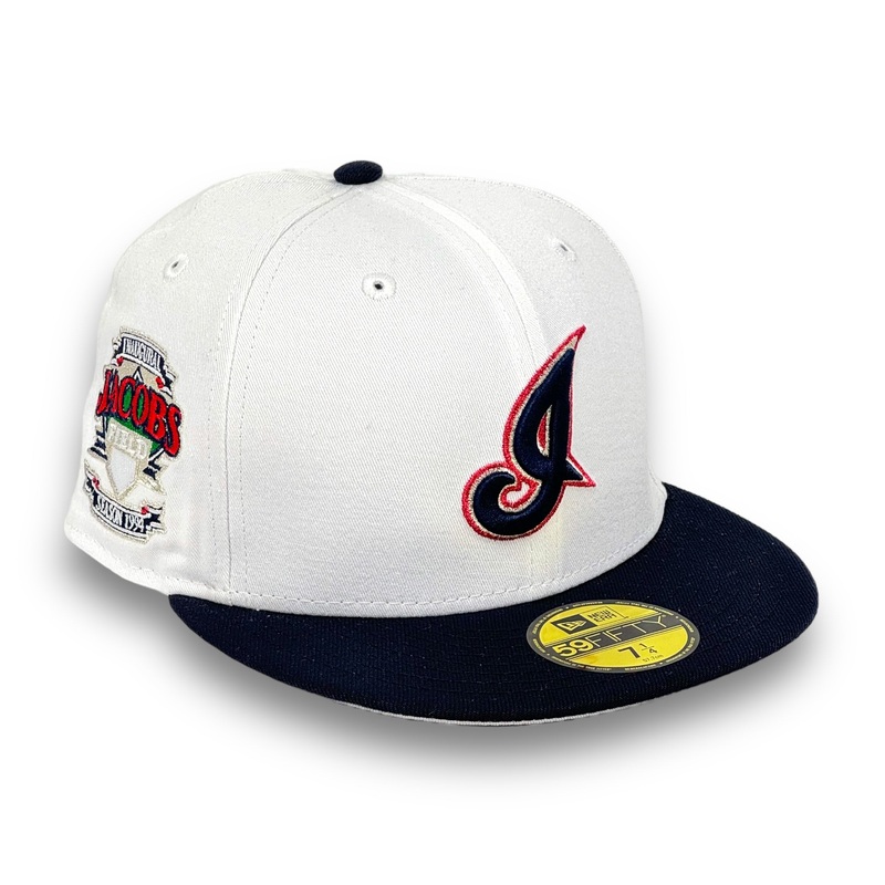 CLEVLAND INDIANS (WHITE) JACOBS FIELD “1994 INAUGURAL” NEW ERA 59FIFTY FITTED 67/8