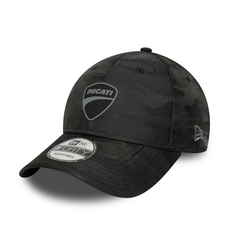 Ducati Motor Logo Black 9FORTY Adjustable Cap OSFM