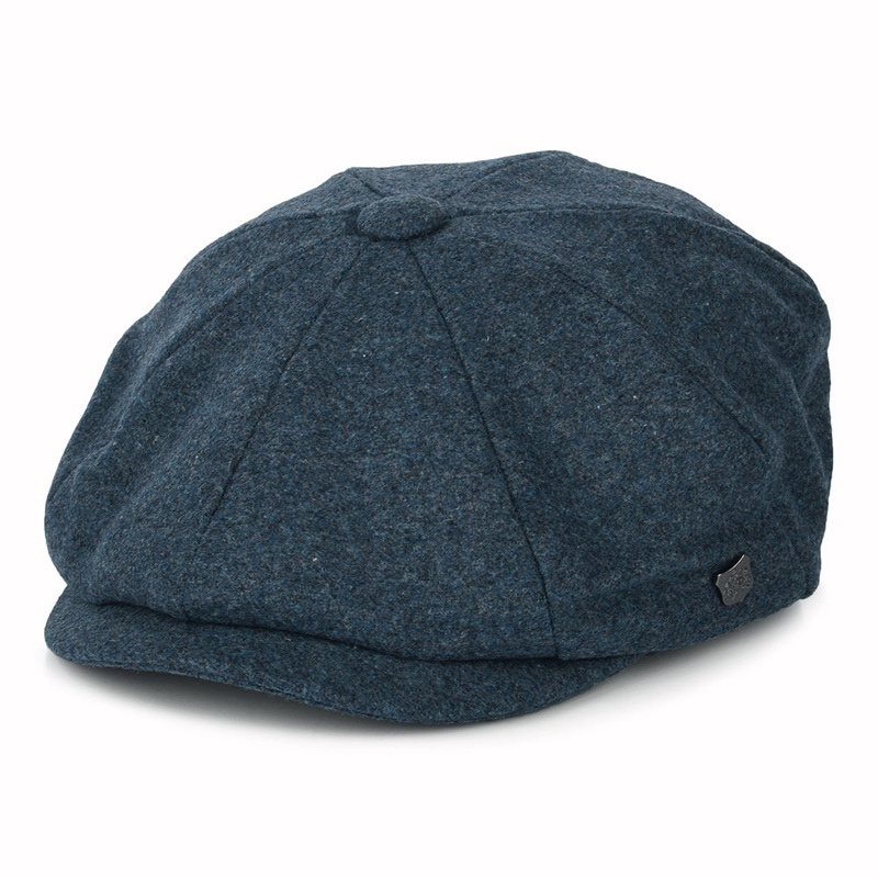 Failsworth Hats Alfie Melton Newsboy Cap – Blue 55