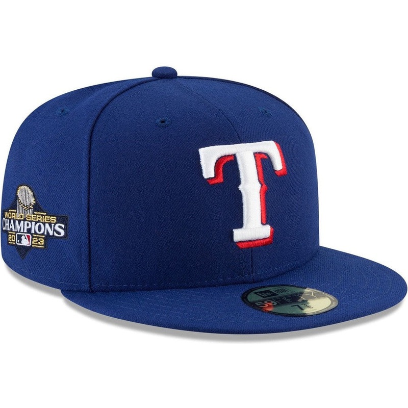 New Era Texas Rangers 2023 World Series Champions 59FIFTY Fitted Hat