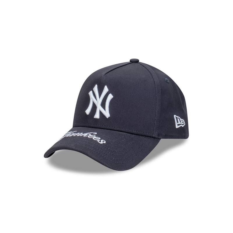 New York Yankees 9FORTY Apac Team Visor Hit Navy Cap One Size