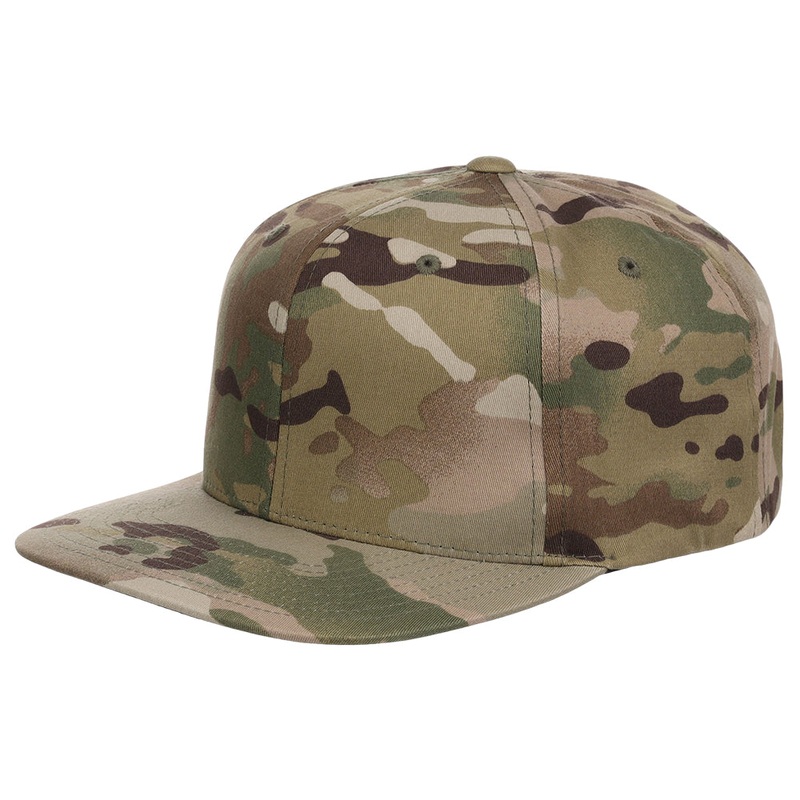 YP Classics Premium Snapback – Brown Multicam Adjustable