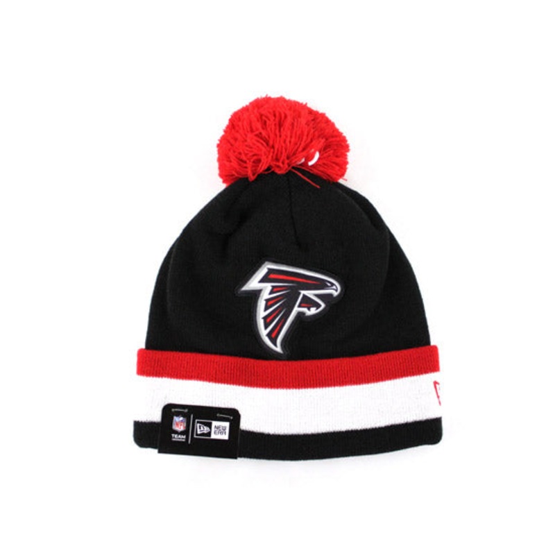 Atlanta Falcons New Era Beanies (Black Red White) One Size