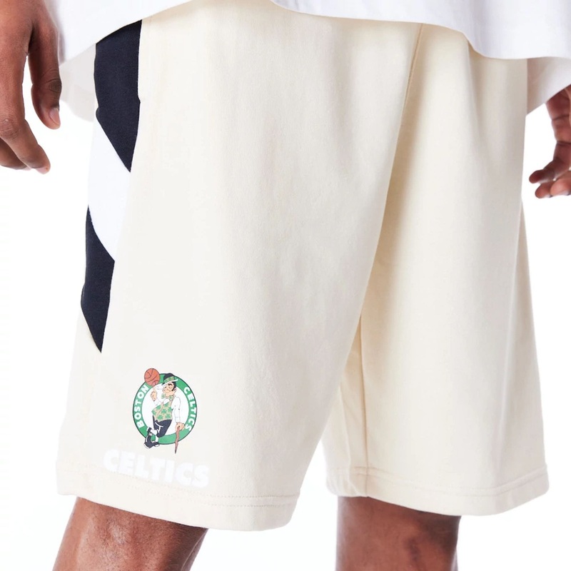 Boston Celtics NBA Panel Stone Oversized Shorts XS