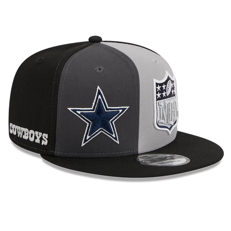 Dallas Cowboys New Era 2023 NFL Alternate Sideline 9FIFTY Snapback Hat – Black/Gray