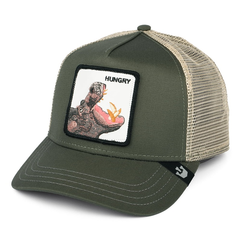 Goorin Bros. Hippo Hooray Trucker Cap – Olive Adjustable