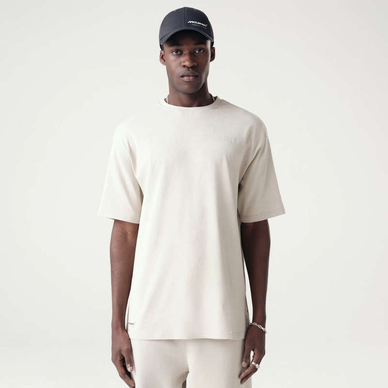 McLaren Racing Washed Pack Cream Oversized T-Shirt L