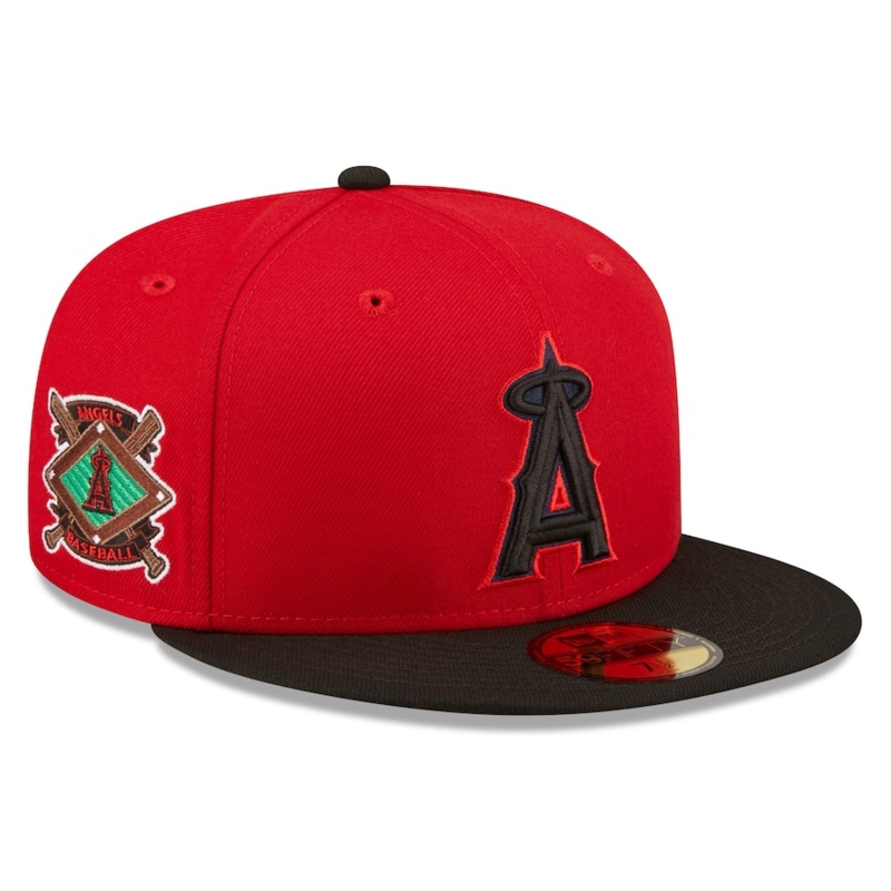 New Era Los Angeles Angels Red Team AKA 59FIFTY Fitted Hat