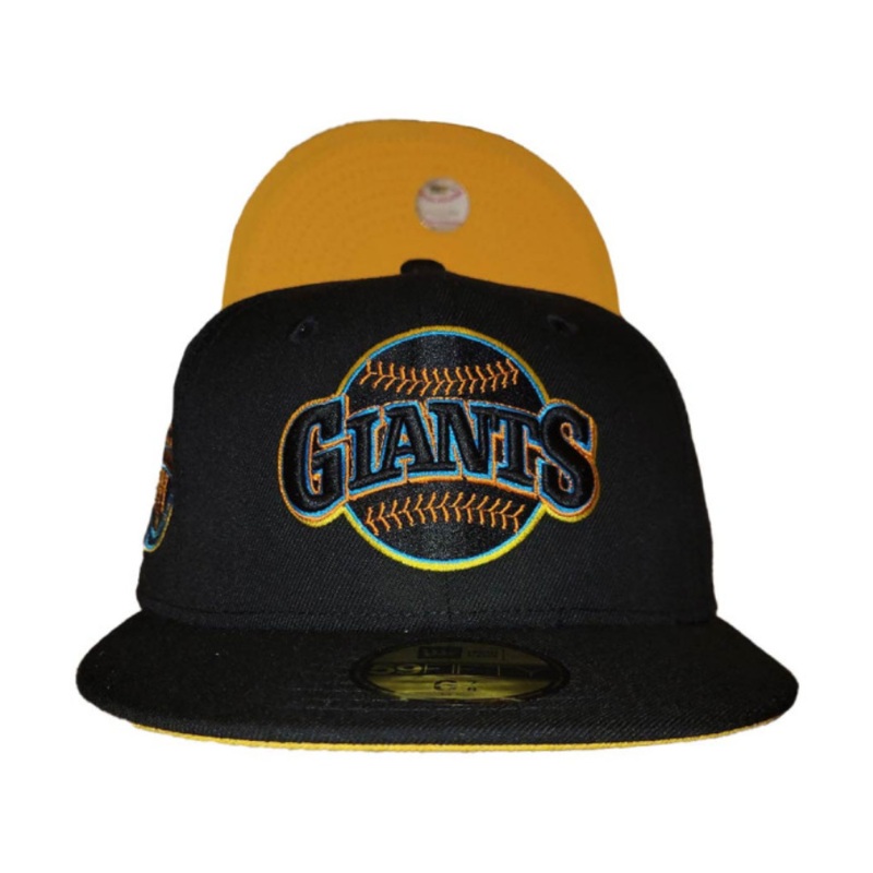 New Era San Francisco Giants “Maui Wowie” Black/Yellow 1984 All-Star Game 59FIFTY Fitted Hat